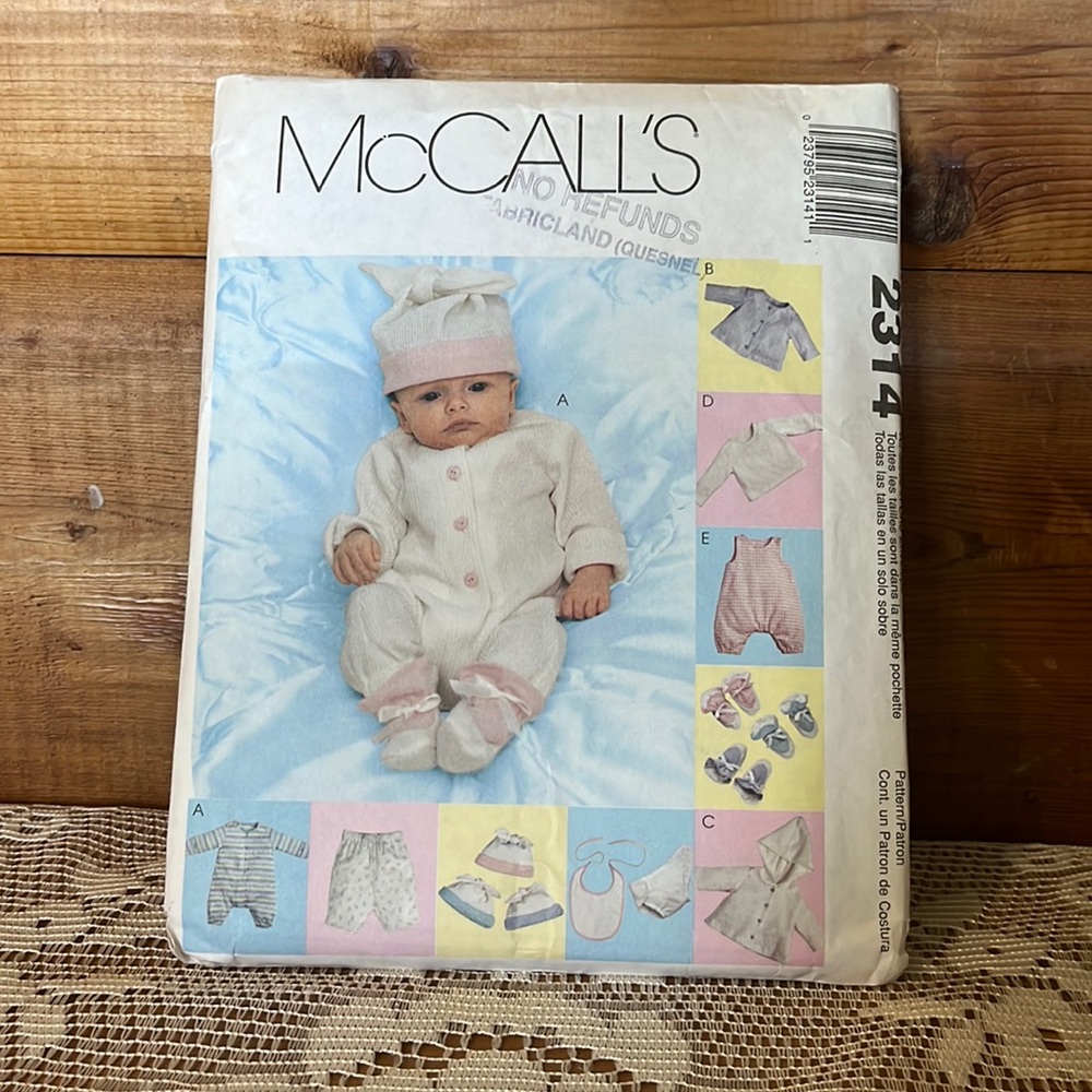 McCalls Newborn Outfits